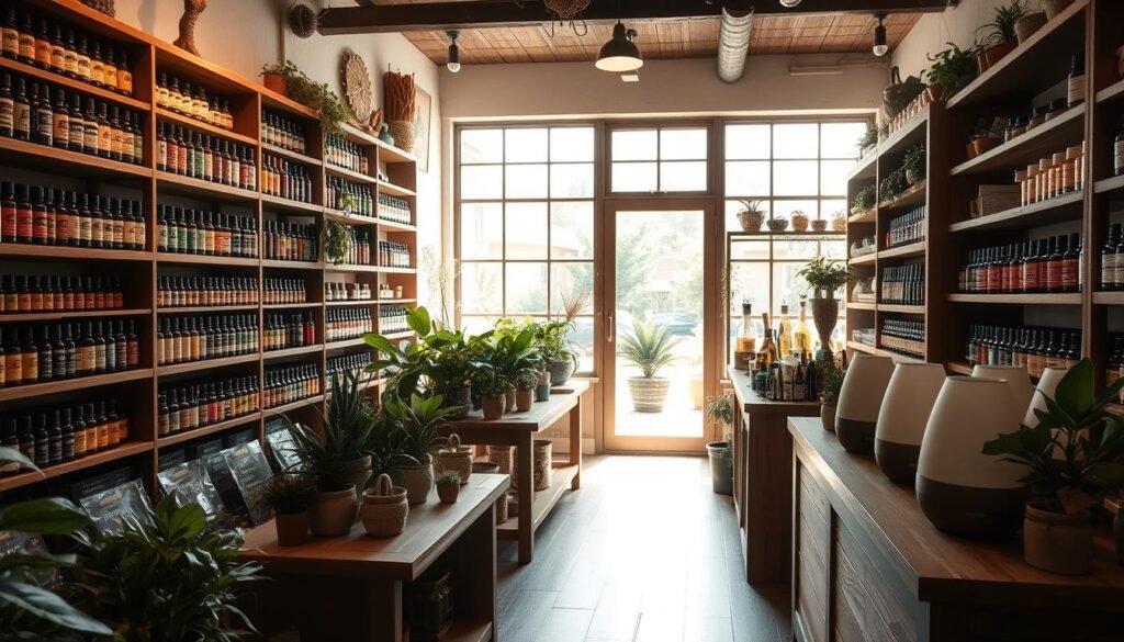 essential oil store
