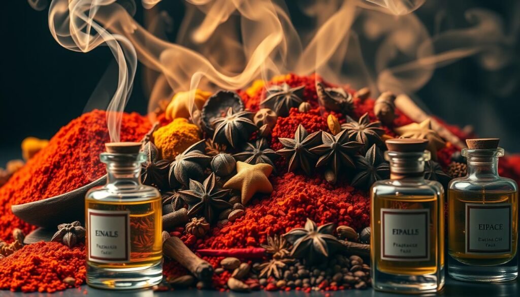 spicy aromas