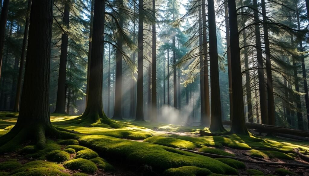 woody aromatic scent